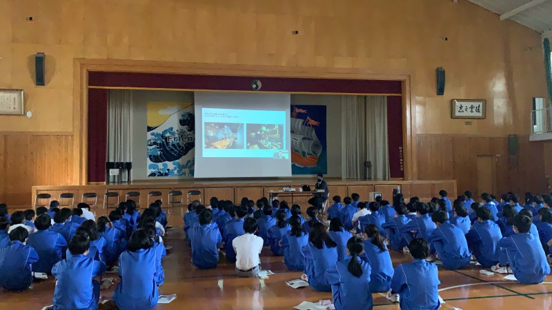 【SDGs】長野市立犀陵中学校SDGs講演会