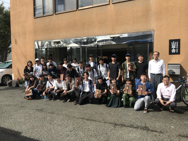【古木見学会】建築リノベーションコンペ参加学生さん30名来社のサムネイル